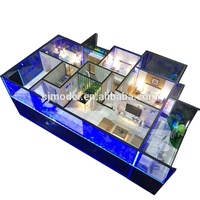 1 à 25 architecture d'intérieur moderne modèle de conception avec 3 chambres pour bungalow maison promoteur