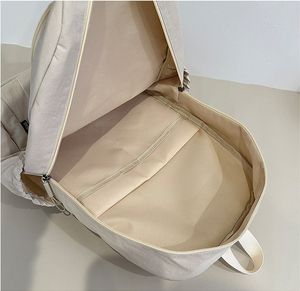 Custom Unisex Lightweight Travel Laptop <b>Backpack</b> Nylon Multifunctional <b>Backpack</b> Casual Simple College Student Bag for Daily Use - Product Image 4