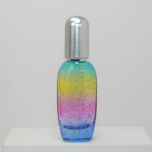 Fábrica de Decoración Personalizada Directamente de China, Botella de Vidrio para Loción de 30 ml con Degradado Arcoíris, Barata, con Bomba de Emulsión y Cabezal de Pulverización de Aluminio - Product Image 2