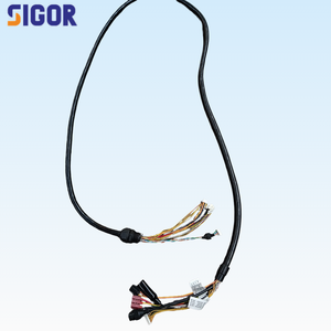 定制高清安全摄像头屏蔽尾线电缆，纯铜导体，PVC绝缘，RJ45，ISO9001，适用于耐用型闭路电视 - Product Image 3