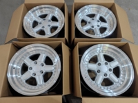 Jantes de voiture en promotion 17*8.5j 17*10j ET20/15 4x100 Jantes en alliage à déport profond classiques pour voitures de course E34/E36/E39/E46