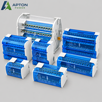 Bloc de bornes en laiton pour rail DIN XP013-207/211/215 500V 125A Max 150A, boîte de jonction UKK pour câblage électrique
