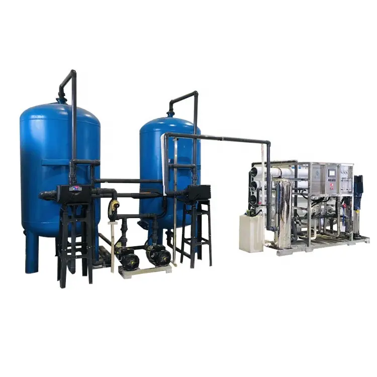 Fully Automatic Drinking Water Purification System Reverse Osmosis Water Purification Plant Mineral Water Filter Plant RO System