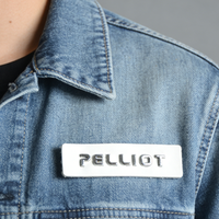 Étiquettes personnalisées en métal et cuir pour vêtements, logo en relief, étiquettes pour jeans, écologiques, vente en gros, usine