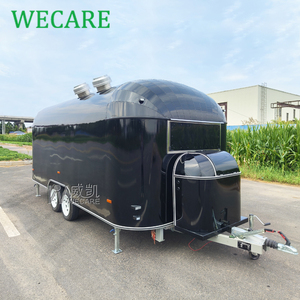 WECARE Chiosco Mobile per Caffè, Hot Dog, Dessert, Gelato, Furgone per Gelati, Ristorante Mobile, Rimorchi per Pizza con <span class=keywords><strong>Cucina</strong></span> Completamente Attrezzata - Product Image 4