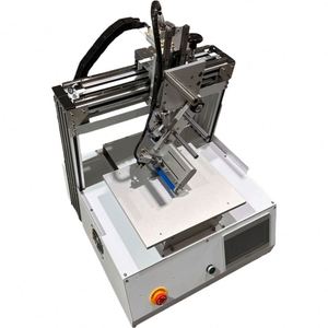 Machine d'étiquetage plate entièrement automatique pour cartes de faux cils à LED, étuis cosmétiques, cartes PCB, plaques en plastique et adhésifs 3M - Product Image 3