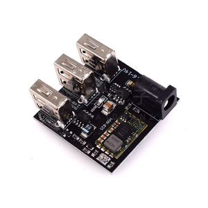 ตัวแปลง DC 3พอร์ต USB ชาร์จโมดูล5V อินพุต8A 5.6V 14V บอร์ดเมาท์ - Product Image 4