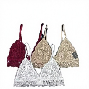 Lencería Sexy sin Tirantes para Mujer, con Efecto Push-Up, Ecológica, sin Varillas, Ultrafina, de Encaje y Malla, con Relleno Extraíble, Suave y Transpirable - Product Image 3