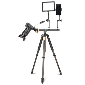 Q888c sợi carbon SLR máy ảnh Tripod chuyên nghiệp đa chức năng cầm tay hình cầu Pan-Tilt nhiếp ảnh khung - Product Image 4