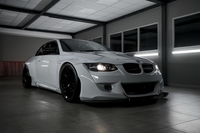 Kit carrosserie large Rocket Bunny pour BMW Série 3 E92 E93, pare-chocs avant et arrière M3, spoiler, aileron arrière
