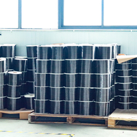 Tela de Fibra de Carbono para Refuerzo de Flexión de Vigas, 300g, Unidireccional, Grado de Construcción, Marca Zame, Ligera y de Alta Resistencia