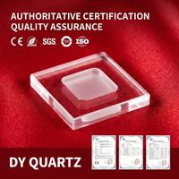Placas de Vidrio de Cuarzo de Alta Calidad con Soporte OEM, Láminas de Vidrio de Cuarzo Redondas y Rectangulares, Ventanas Ópticas de Cuarzo, Discos de Vidrio