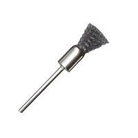 Brosse de polissage et tête de meulage en fil d'acier revêtu de bronze de qualité industrielle avec revêtement en feutre de laine, personnalisable OEM