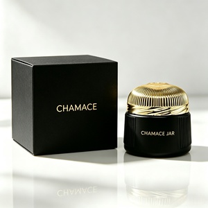 Pot à Bukhoor personnalisé <span class=keywords><strong>en</strong></span> <span class=keywords><strong>verre</strong></span> de luxe 100ml 150ml avec couvercles - Product Image 1