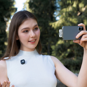 Dji mic Series thu Di động 10 giờ hoạt động Micro không dây truyền âm thanh ghi âm DJI thu di động <span class=keywords><strong>mini</strong></span> - Product Image 6