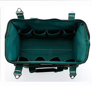 Sac à outils multifonctionnel portable en toile diagonale Master Dai avec fermeture éclair pour les plombiers, étui spécial - Product Image 6