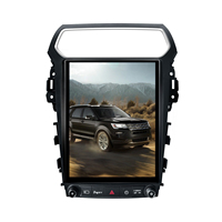 Autoradio Android de style Tesla de 12,1 pouces pour Ford Explorer 2011-2019 8 Go + 256 Go CarPlay GPS Navigation Stéréo