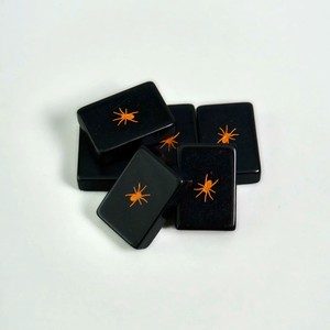 En stock : Ensemble de mahjong sur le thème d'Halloween pour les réunions à la maison, les jeux de table décontractés et un divertissement complet - Product Image 2