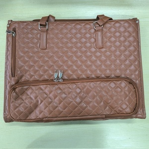 대용량 방수 2 in 1 여성용 맘백 도시락 가방 비즈니스 패션 PU 컴퓨터 핸드백 보냉 가방 포함 - Product Image 2