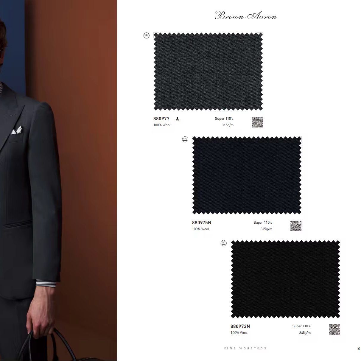 100%wool Fabric Wool Polyester Nylon Fabric in Stock for Suit Coat Overcoat Outfit