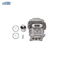 Kit Piston Silinder Gergaji Mesin 1145 020 1200 untuk Gergaji Mesin Stihl MS201 MS201T MS201C MS201TC MS201Z Pengganti 1145-020-1200