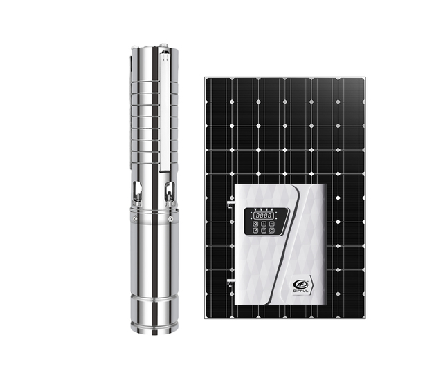 6inch High Capacity Solar Water Pump System for Agriculture Farm Irrigation 11KW 15KW