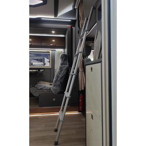 Échelle de <span class=keywords><strong>caravane</strong></span> en alliage d'aluminium avec design antidérapant, crochet et support pour échelle de lit superposé intérieure - Product Image 2