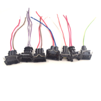 Lampu Led otomotif 2 3 4 Pin, Harness kawat soket lampu depan H4 Hb3 H7 H11 Hb4 H8 H3 H13 H16 harga murah