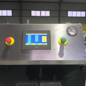 Machine d'emballage sous atmosphère modifiée <span class=keywords><strong>pour</strong></span> viande, aliments cuisinés, scelleuse de barquettes, scelleuse sous <span class=keywords><strong>vide</strong></span>, emballage de boîtes, options de film en aluminium - Product Image 4