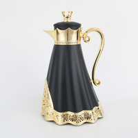 Cafetera de estilo árabe vintage de la mejor calidad, nuevo frasco de vacío popular con revestimiento de vidrio para ollas para regalos