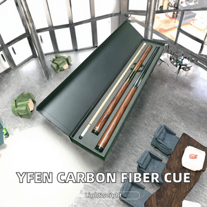 YFEN - Juego de palos de billar de fibra de carbono de alta calidad, diseño elegante y aerodinámico, punta de 11.5/12.5 mm, para uso profesional - Product Image 2