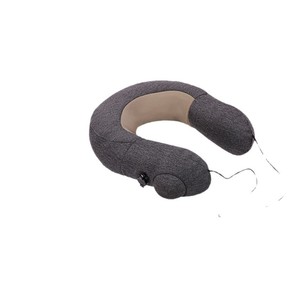 Oreiller de <span class=keywords><strong>massage</strong></span> cervical électrique gonflable et pliable en forme de U pour soulager les douleurs au cou et aux épaules, idéal pour la maison et les voyages - Product Image 3