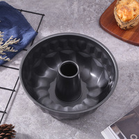 Ensemble d'outils de cuisson pour la fabrication de gâteaux en mousseline de soie de 9 pouces Moule à gâteau creux en citrouille Plaque à biscuits écologique