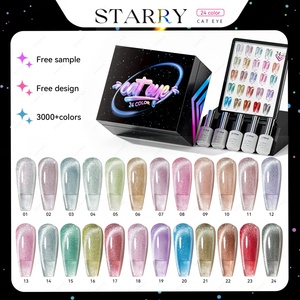 JTING Nouvelle Tendance – Coffret de 24 Gels Universels Effet Œil de Chat – Vernis à Ongles Magnétique Diamant Effet Œil de Chat – Design de Marque Gratuit - Product Image 4