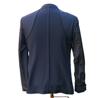 Ensemble de costumes d'été OEM de haute qualité pour hommes, fermeture à simple boutonnage, demi-doublure grande taille avec une bonne respirabilité, conception de manteau pantalon