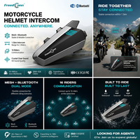 Système d'intercom pour moto FreedConn BLADE Professional Mesh