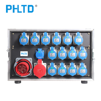 PHLTD Distributeur de courant triphasé étanche Boîte de distribution de courant pour l'éclairage, l'audio et l'écran