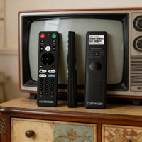 Télécommande vocale de remplacement OEM ODM avec code fixe pour téléviseur intelligent