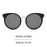 Gafas de Sol Inteligentes de Moda YIYI para Hombre, Redondas, Metálicas, UV400, Montura Dorada, Lentes Tácticas, Protección Solar para Exteriores para Mujer