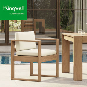 Nouvelle conception <span class=keywords><strong>de</strong></span> meubles <span class=keywords><strong>de</strong></span> piscine en teck, imperméables, modernes, <span class=keywords><strong>table</strong></span> et chaises <span class=keywords><strong>de</strong></span> salon <span class=keywords><strong>d</strong></span>'extérieur pour la cour et l'hôtel - Product Image 3