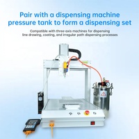 Vanne de distribution à contre-pression de précision, à commande PLC, à moteur, pour adhésifs thermofusibles UV à base de silicone, 1 an de garantie