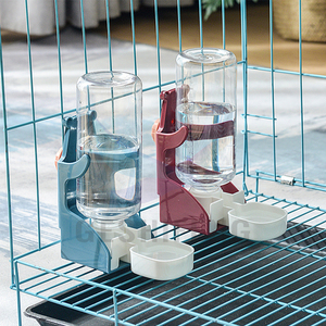 Dispensador de agua potable para animales pequeños, <span class=keywords><strong>bebedero</strong></span> de agua para pájaros, hámster, loro, conejo, a granel - Product Image 5