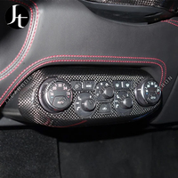 Autocollant de protection décoratif pour panneau de commande de climatisation de voiture, accessoires intérieurs pour Ferrari 458, style OEM