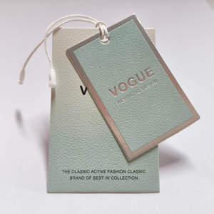 Zp-tùy chỉnh dày giấy vải thẻ với chuỗi sinh thái thân thiện Swing nhãn cho quần áo phụ kiện và dệt may bao bì giải pháp - Product Image 5