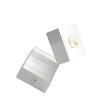 Boîte cadeau de luxe en carton rigide avec fermeture magnétique personnalisée, finition brillante, auto-assemblante et recyclable