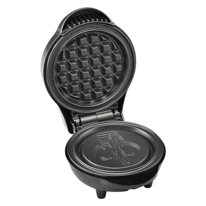 Mini machine à gaufres électrique de 4 pouces avec revêtement antiadhésif, pour gaufres en forme d'<span class=keywords><strong>animal</strong></span> mignon, sandwich, petit-déjeuner, desserts - Product Image 6