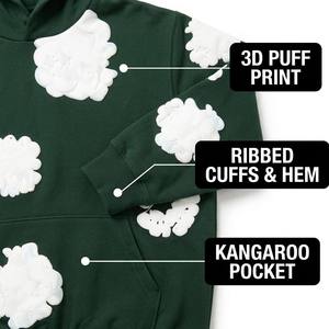 Sweat à capuche zippé surdimensionné en molleton de coton épais 480g, délavé, déchiré et à bords bruts, pour homme, style streetwear - Product Image 2
