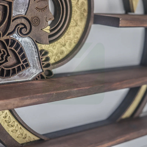 Étagère personnalisée en bois avec cristaux de lune, cadeau sorcier, support à épices, armoire d'apothicaire, décoration pour chambre d'enfant et autel, de la meilleure usine - Product Image 4