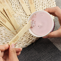Fabricant de bâtons de crème glacée popsicle en bambou biodégradable naturel pour la crème glacée