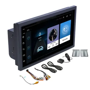 Tela sensível ao toque universal, china auto eletrônica 2 din 7 polegadas android estereo con para de carro doble din rádio